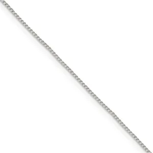 0.95mm, Sterling Silver Round Franco Chain Necklace