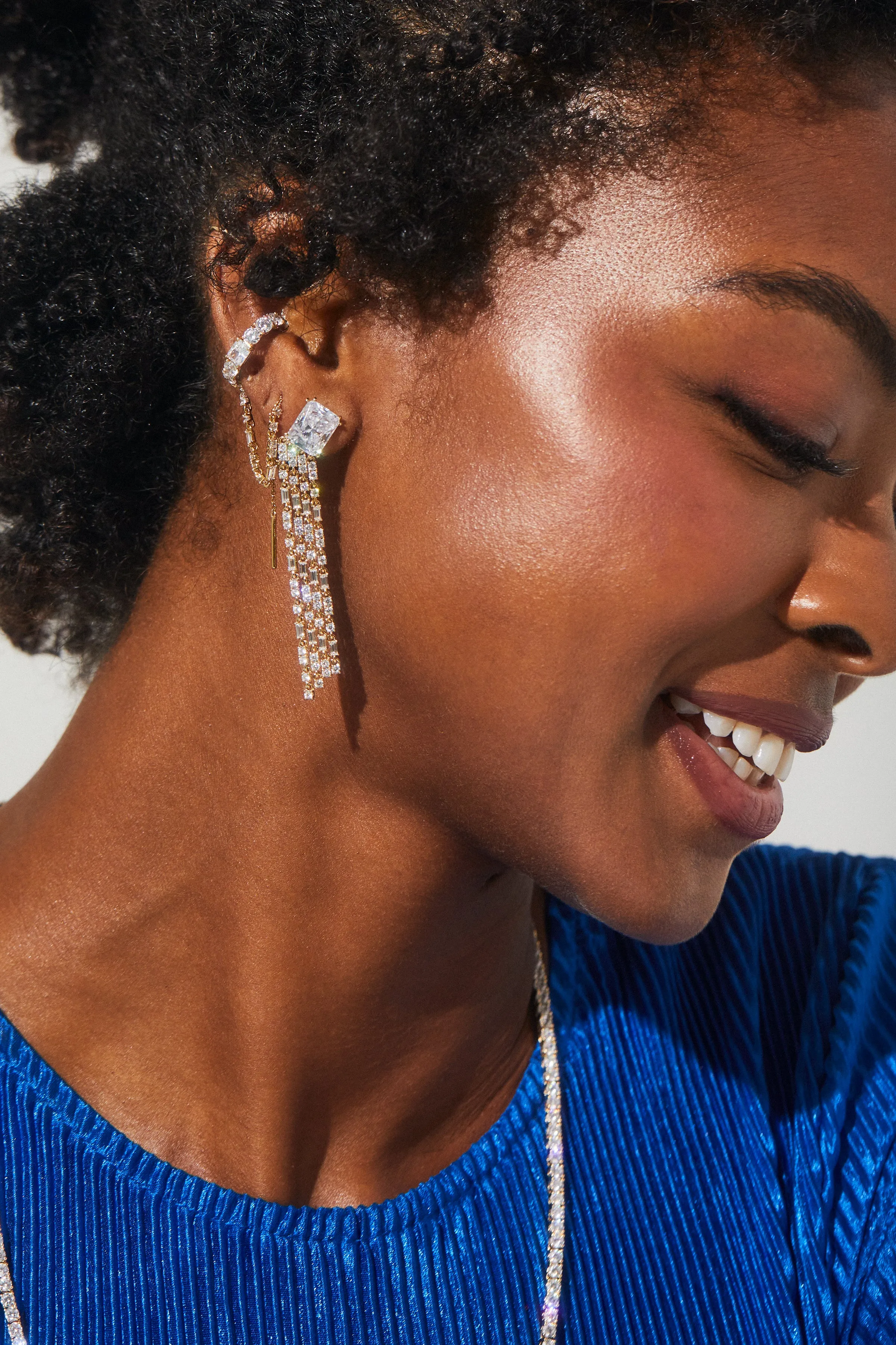 A LA CARTE CUFF THREADER EARRING