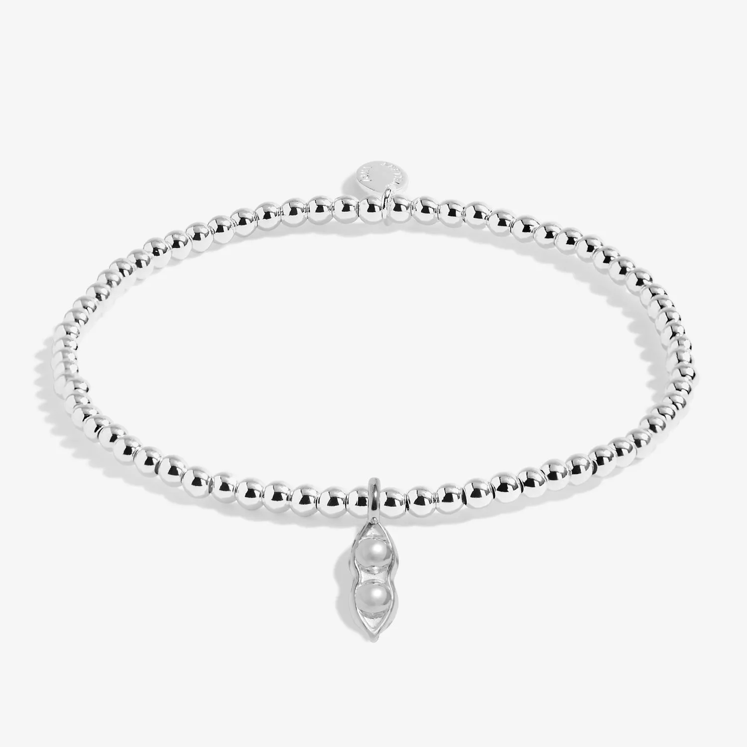 A Little Two Peas A Pod Silver Plated Bracelet 7397