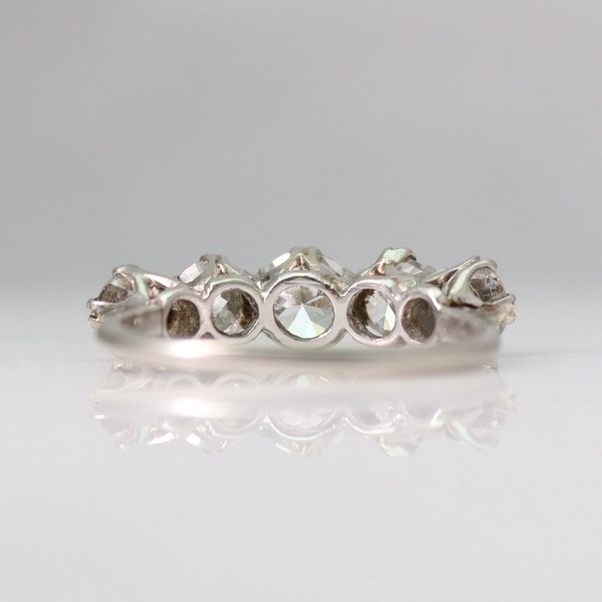 Art Deco Five Stone Diamond Ring