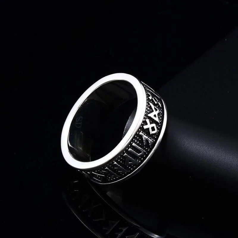 Beier 316L Stainless Steel nose viking Amulet rune words Odin 's Symbol for men scandinavian wholesale ring jewelry BR8-595