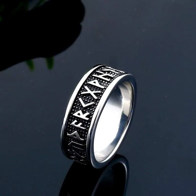 Beier 316L Stainless Steel nose viking Amulet rune words Odin 's Symbol for men scandinavian wholesale ring jewelry BR8-595