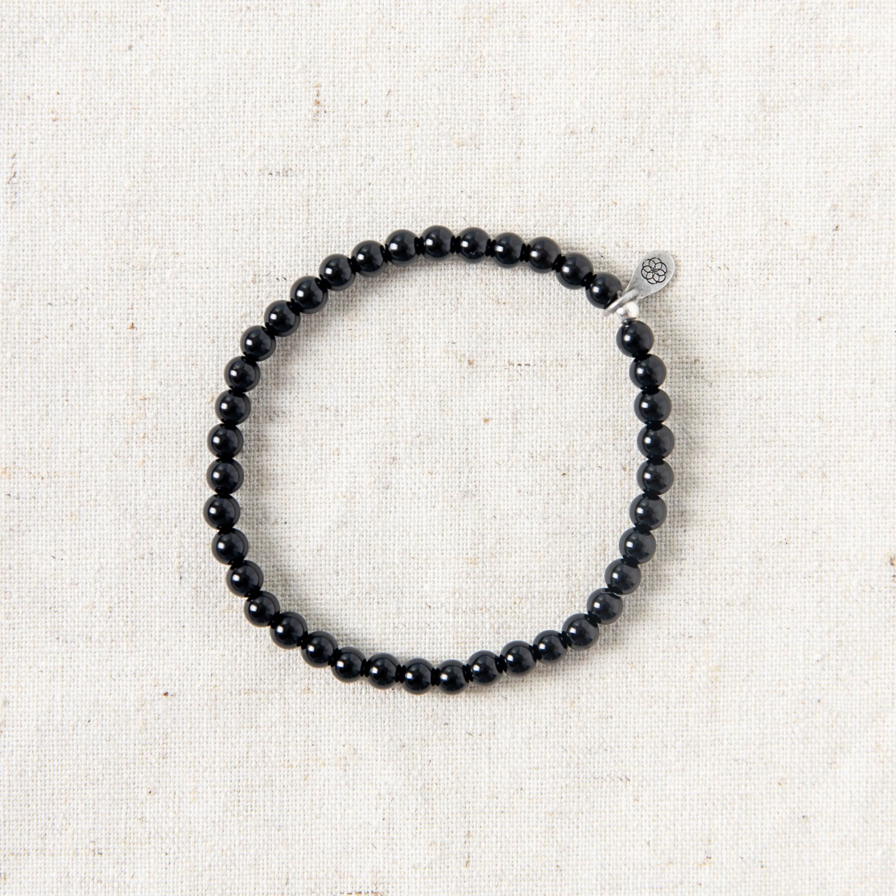 Black Tourmaline Energy Bracelet by Tiny Rituals