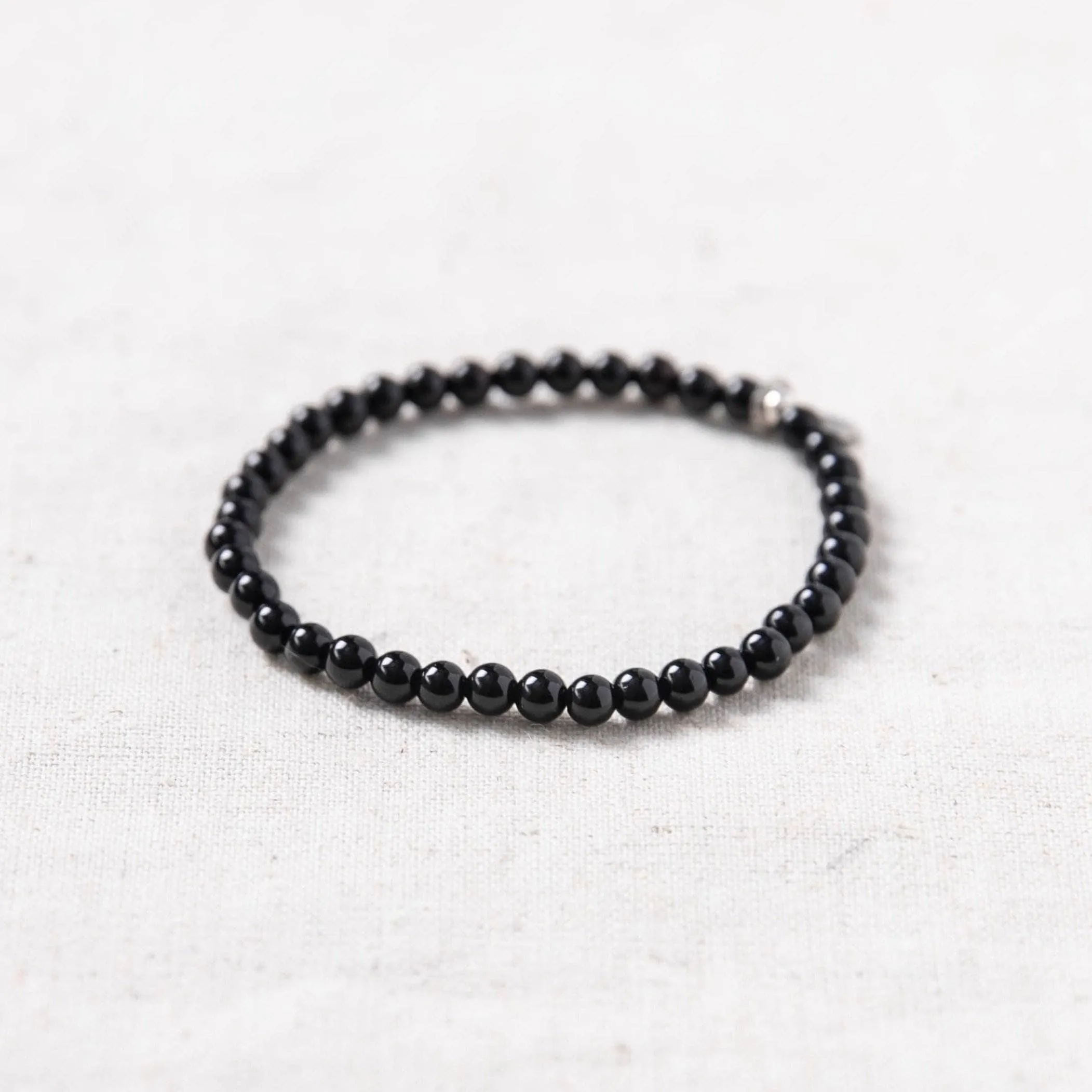 Black Tourmaline Energy Bracelet by Tiny Rituals