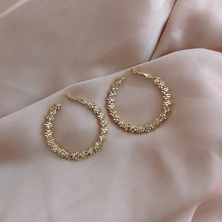 Bold Oversized Circular Earrings