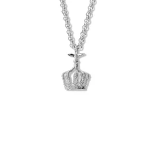 Brazilian Epiphany Crown Necklace Pendant Silver