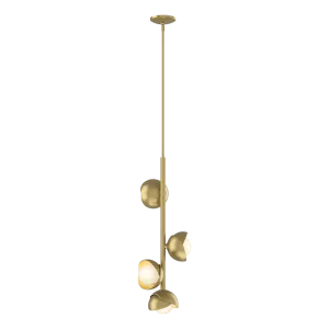 Brooklyn 12 in. 4 lights Pendant Light Brass finish