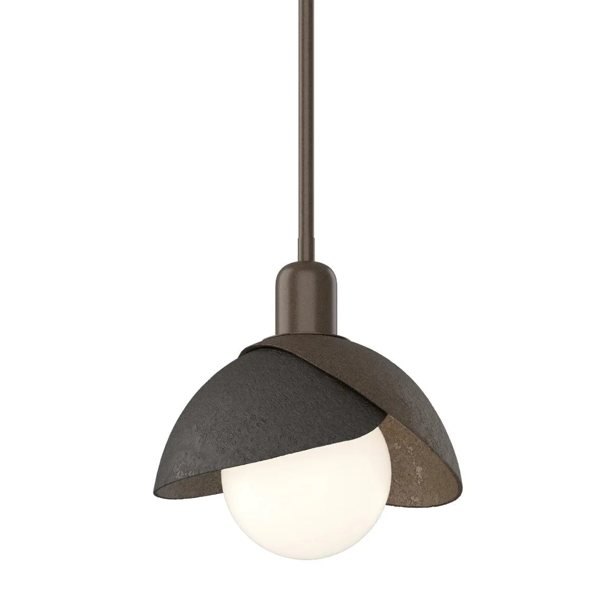 Brooklyn 9 in. Pendant Light Bronze Finish