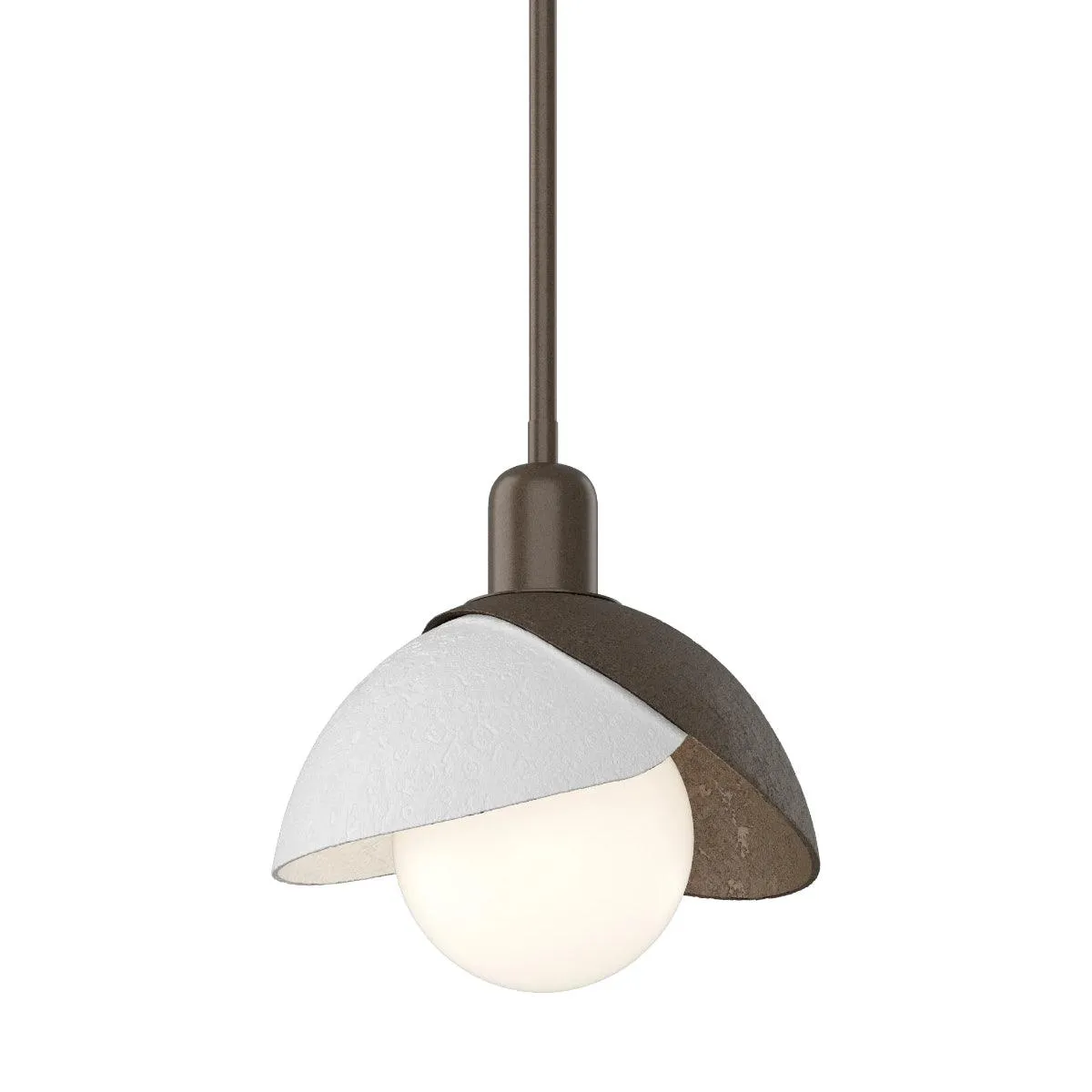 Brooklyn 9 in. Pendant Light Bronze Finish