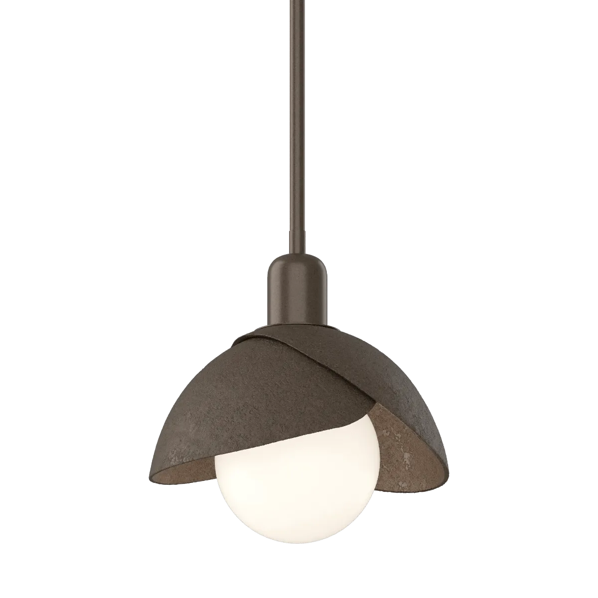 Brooklyn 9 in. Pendant Light Bronze Finish