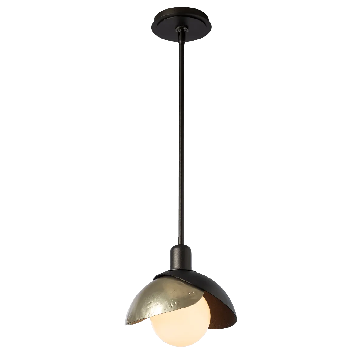 Brooklyn 9 in. Pendant Light Sterling Finish