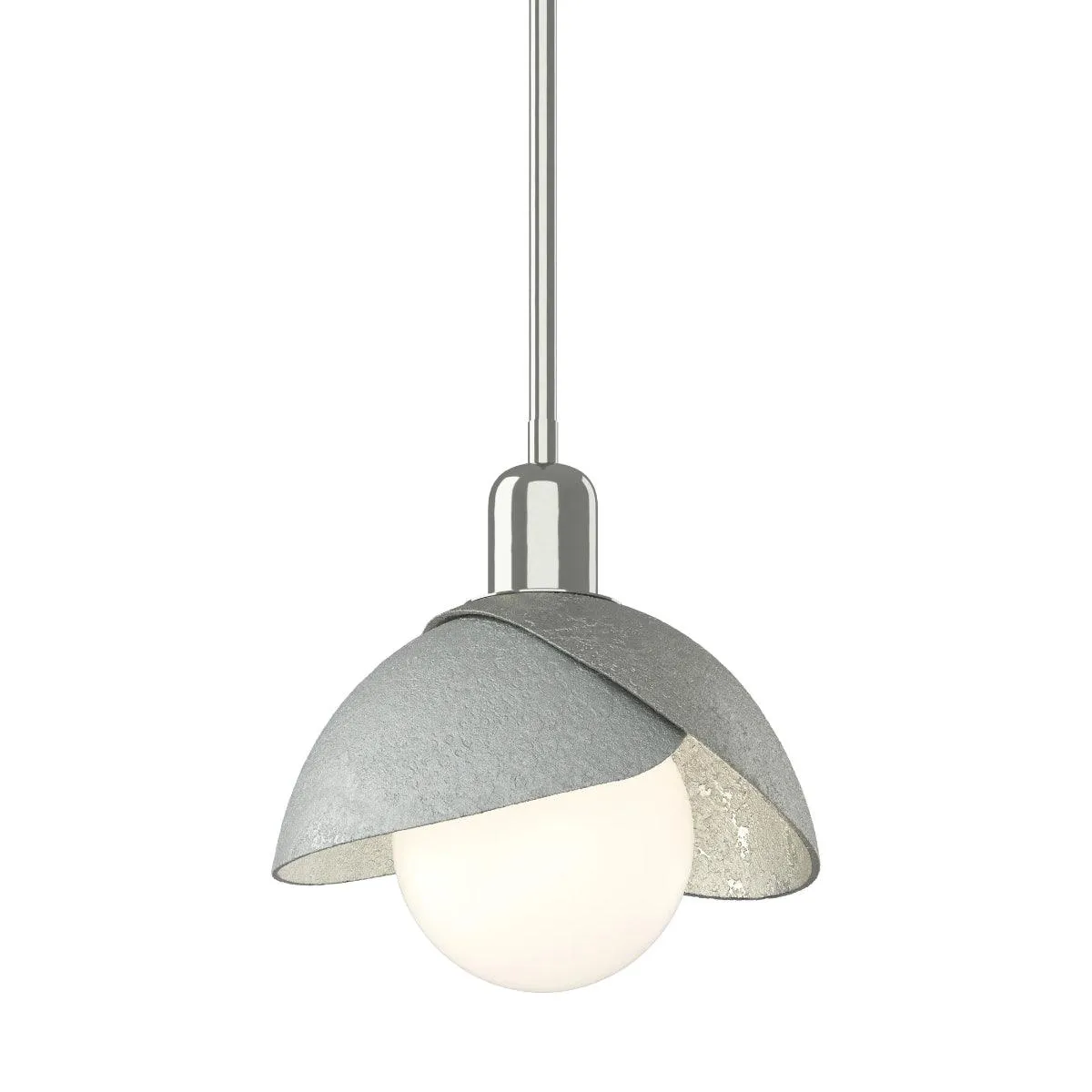 Brooklyn 9 in. Pendant Light Sterling Finish