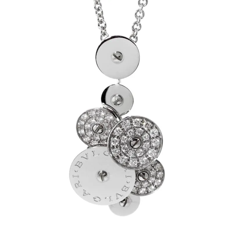 Bulgari Cicladi Diamond White Gold Necklace