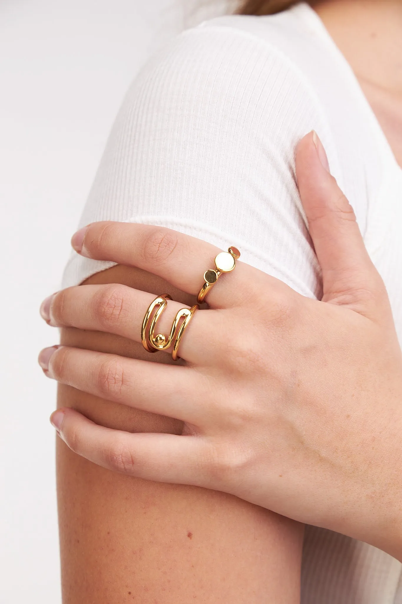 Cala Disc Ring