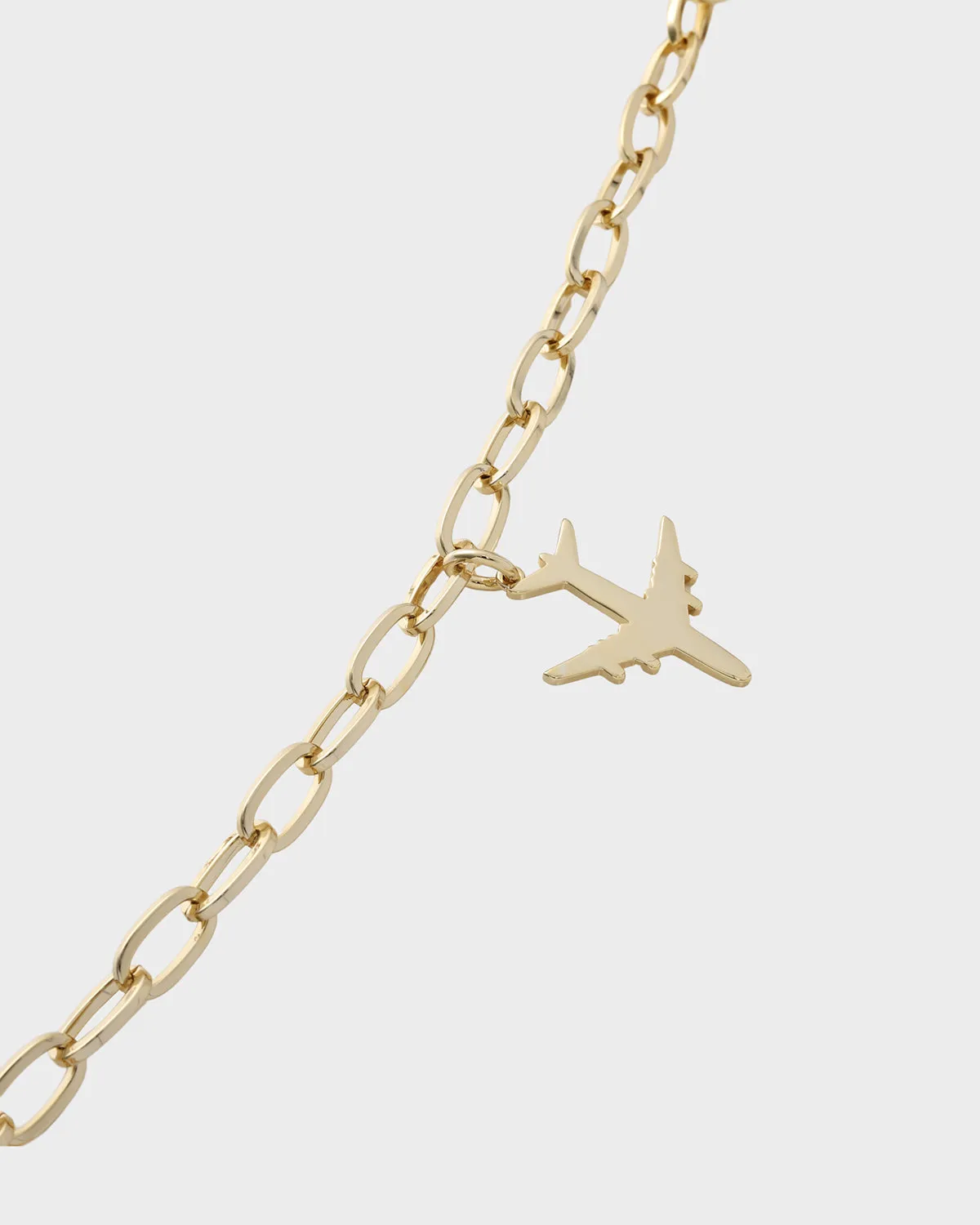 Charm Necklace in Gold