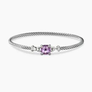 Chatelaine Bracelet in Amethyst with Diamonds