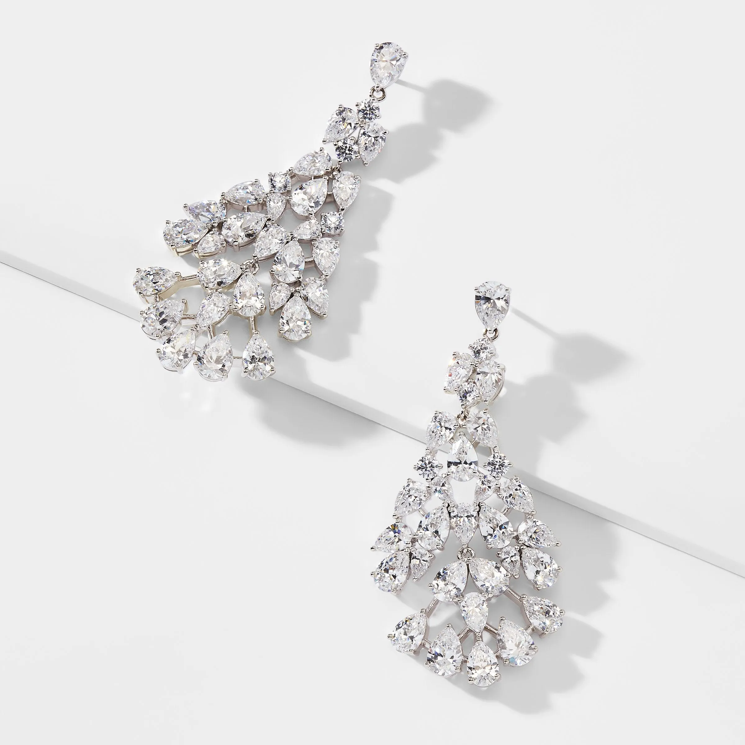 CHLOE CLUSTER CHANDELIER EARRINGS