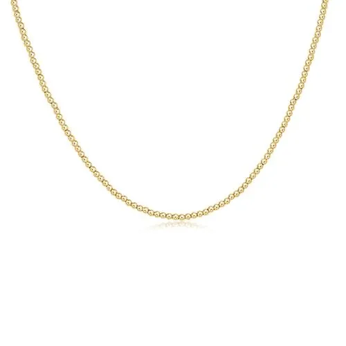 choker classic gold 2.5mm bead by enewton