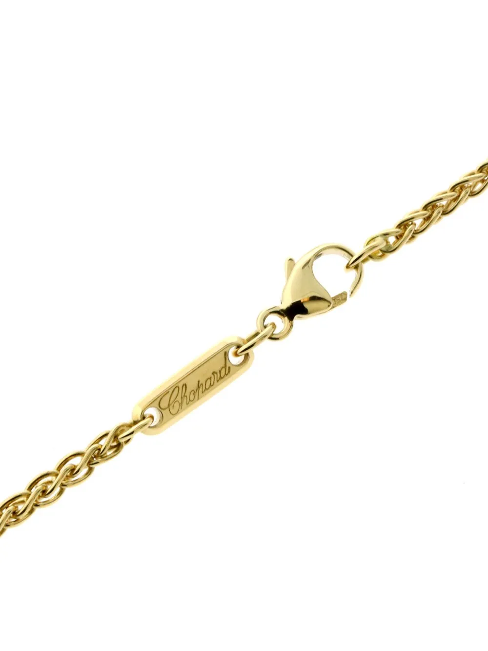 Chopard Happy Diamond Yellow Gold Diamond Necklace 793957-0001