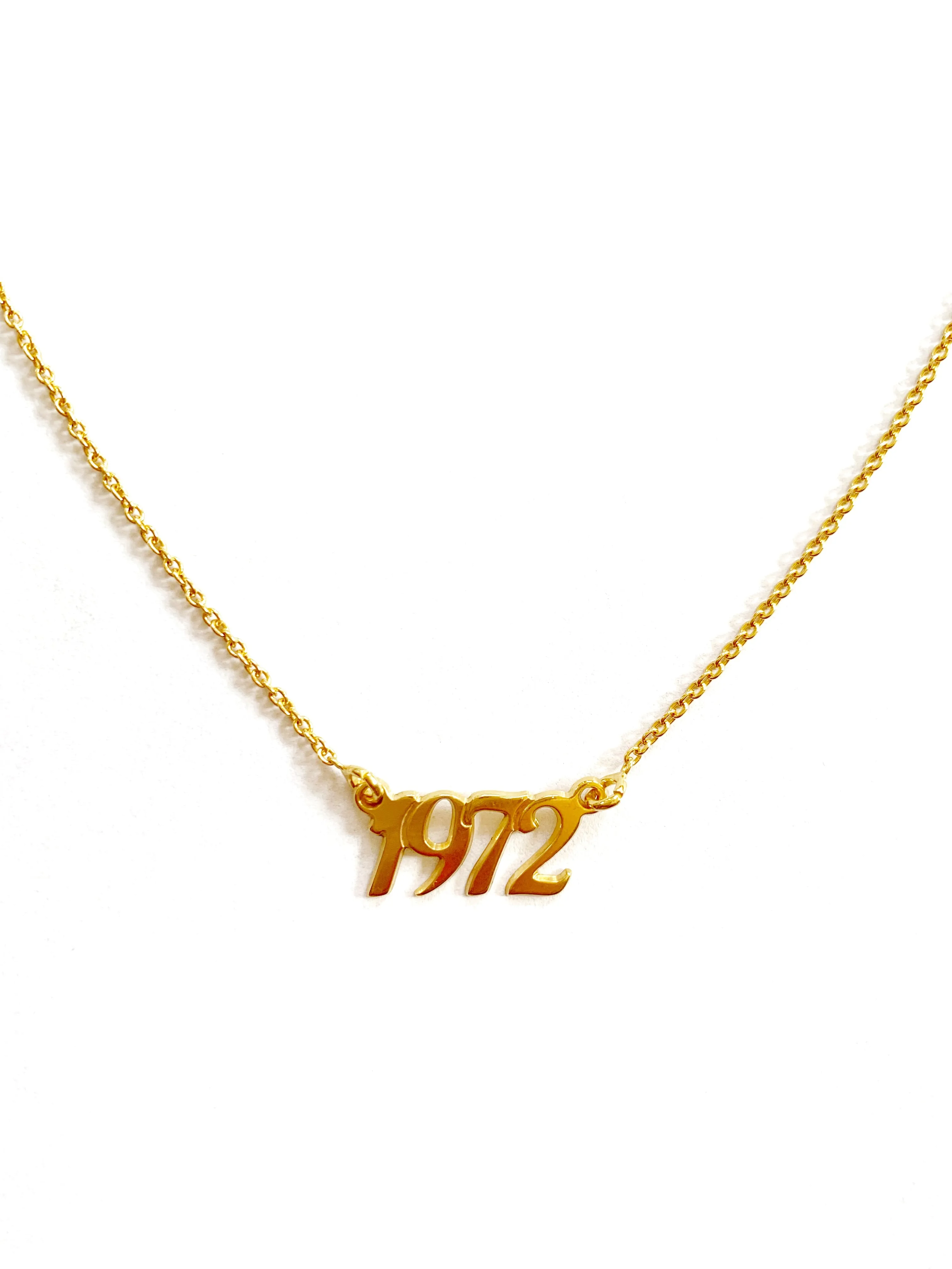 Classic 1972 Gold Necklace