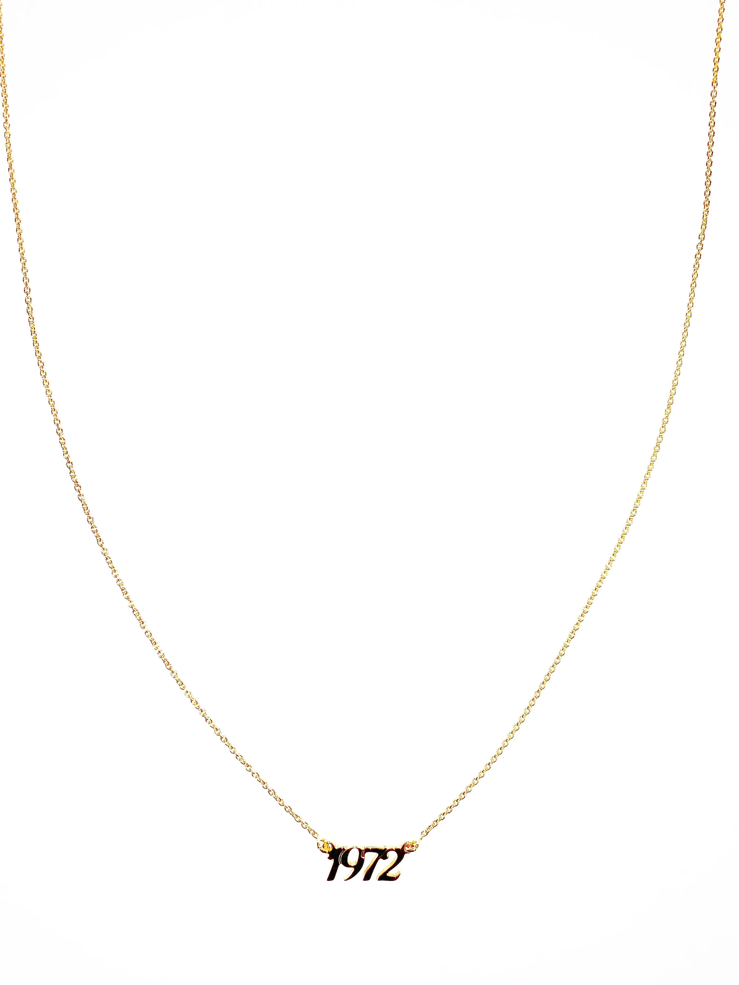 Classic 1972 Gold Necklace