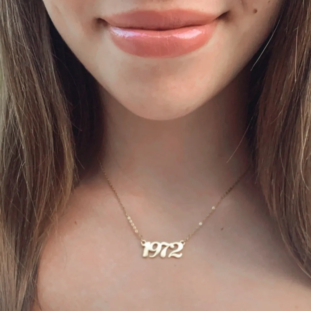 Classic 1972 Gold Necklace