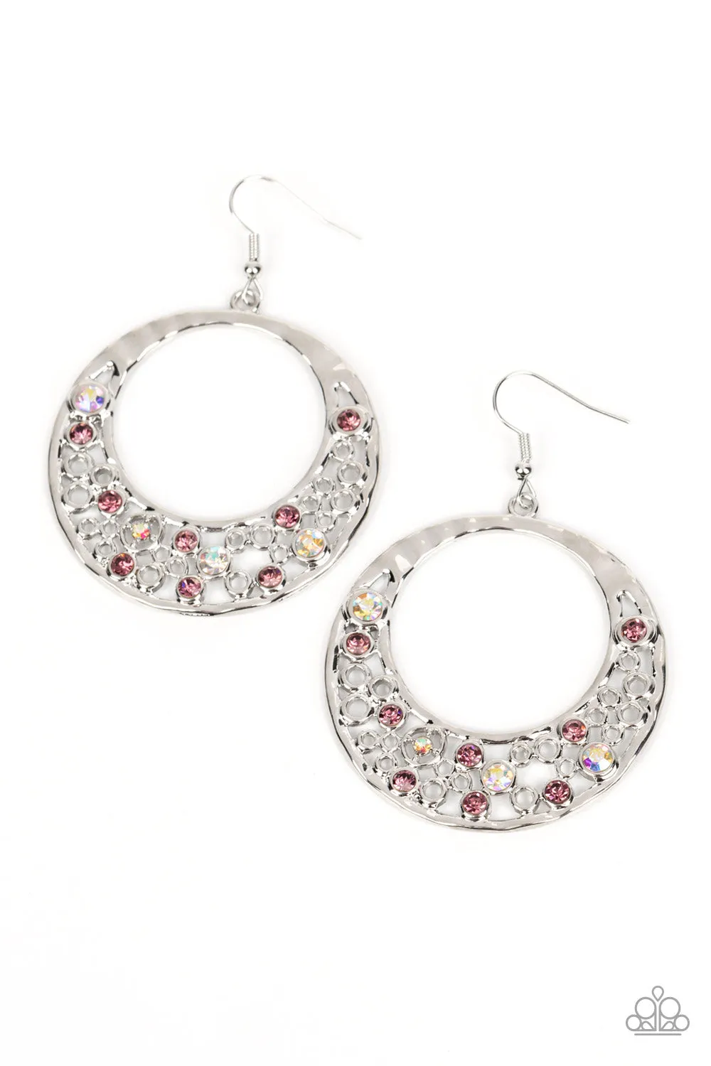 Earrings Enchanted Effervescence - Purple E2436