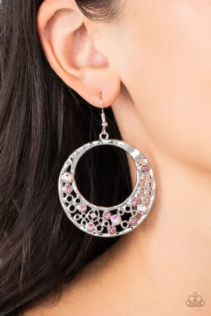 Earrings Enchanted Effervescence - Purple E2436