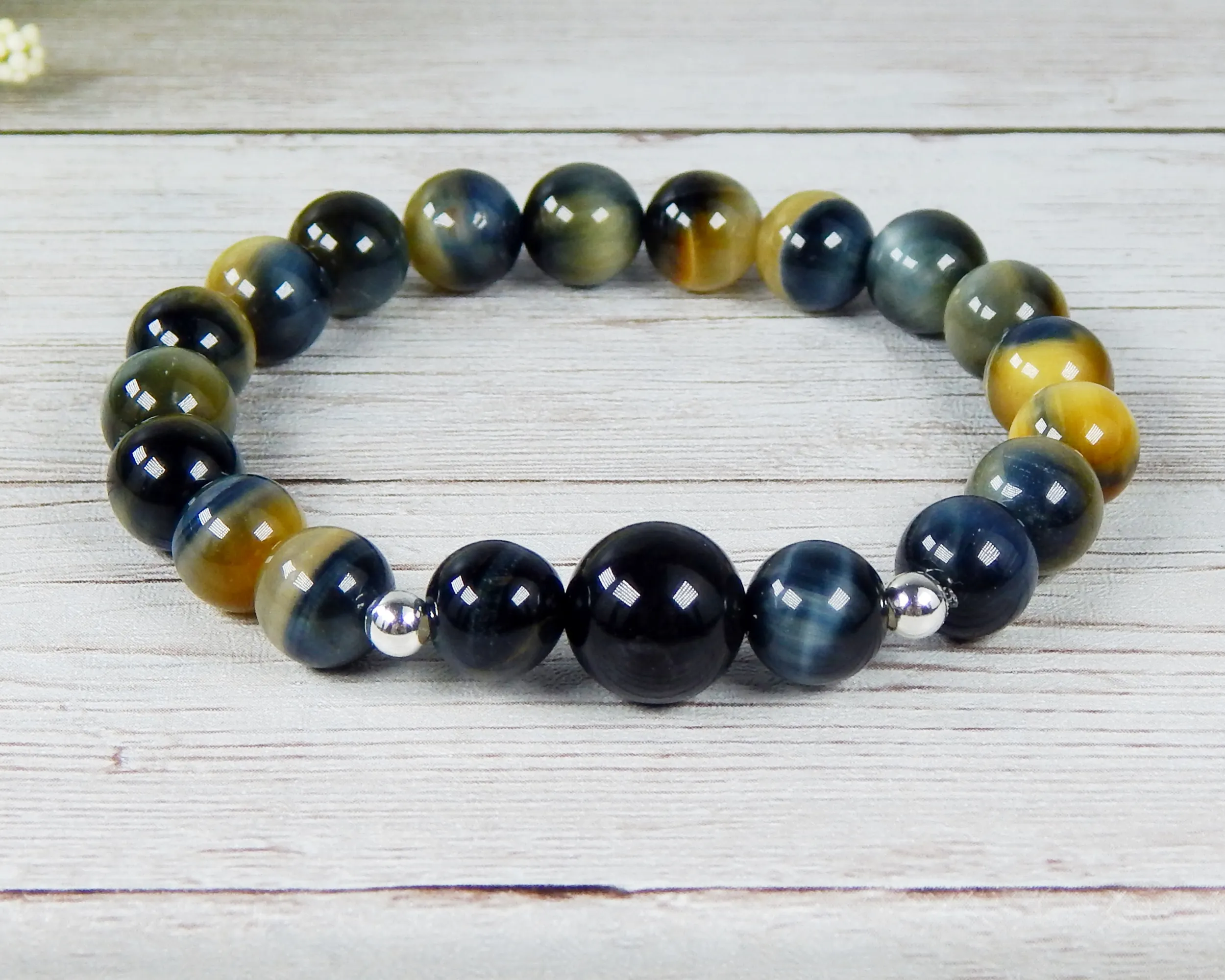 Golden Tiger Eye Bracelet - Handmade Natural Jewelry for Women