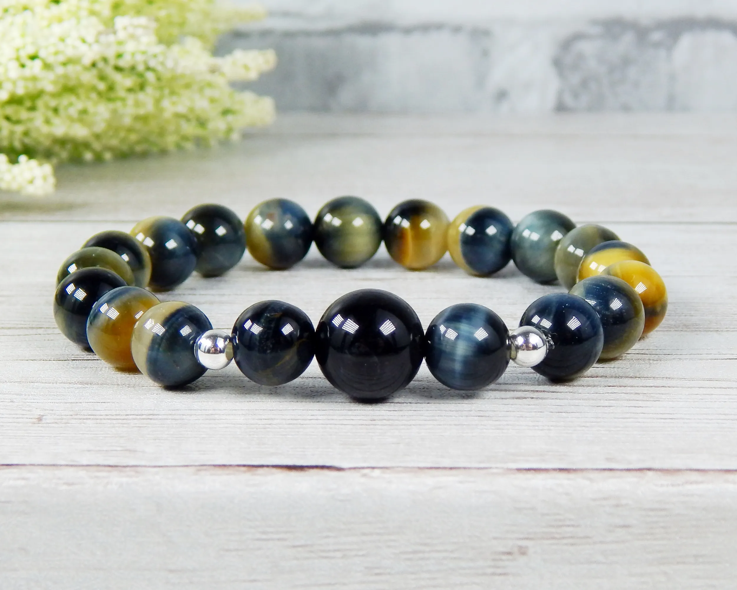 Golden Tiger Eye Bracelet - Handmade Natural Jewelry for Women