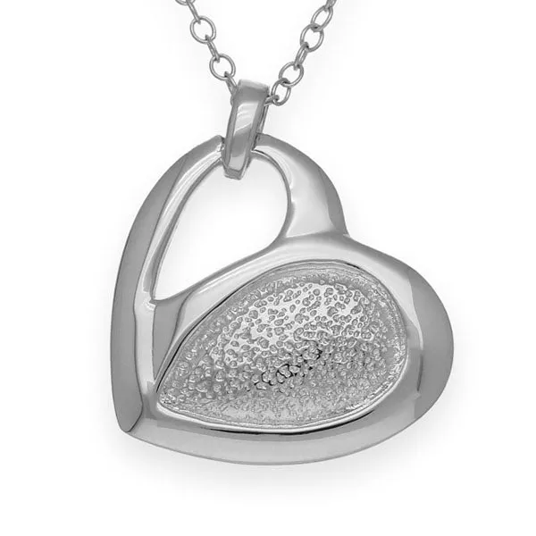 Hearts Silver Pendant P1084