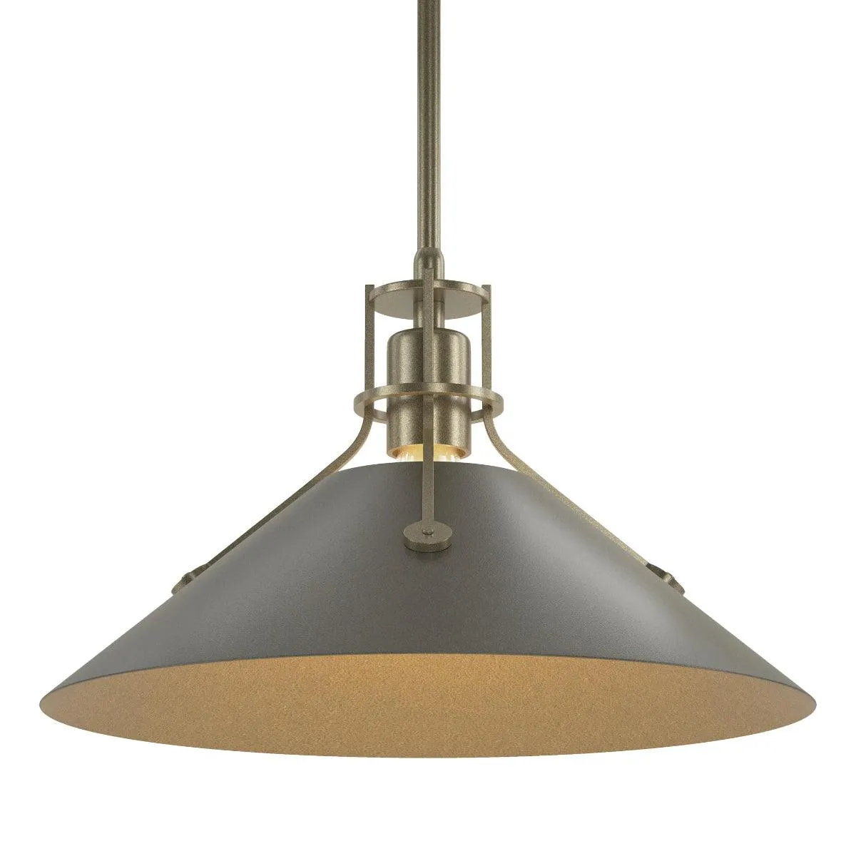 Henry 14 in. Pendant Light Soft Gold finish