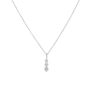 Journey Diamond Necklace 1ct