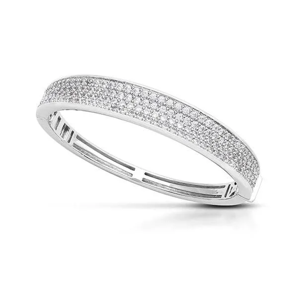 Lucia White Bangle