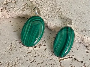 Malachite Pendants