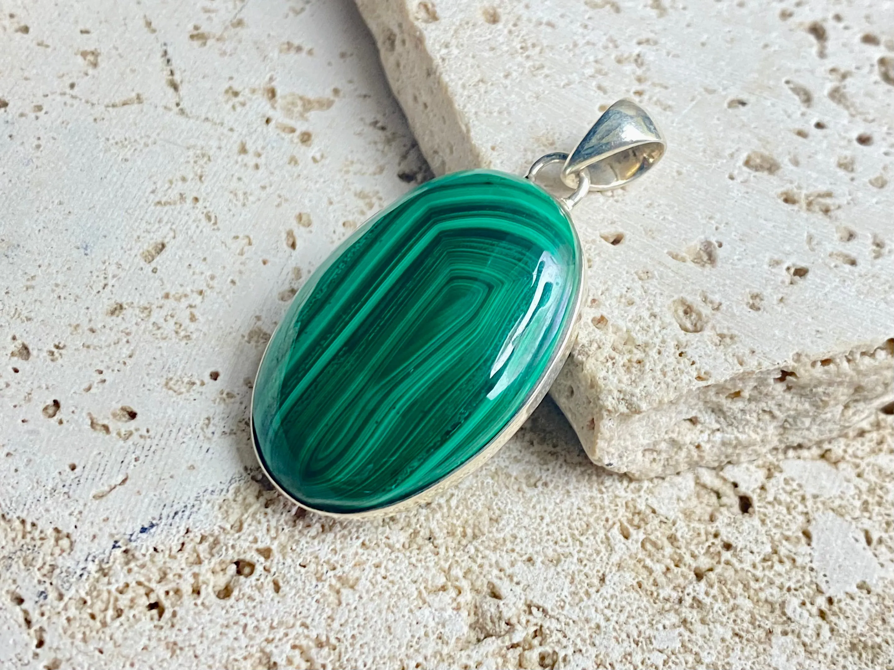 Malachite Pendants