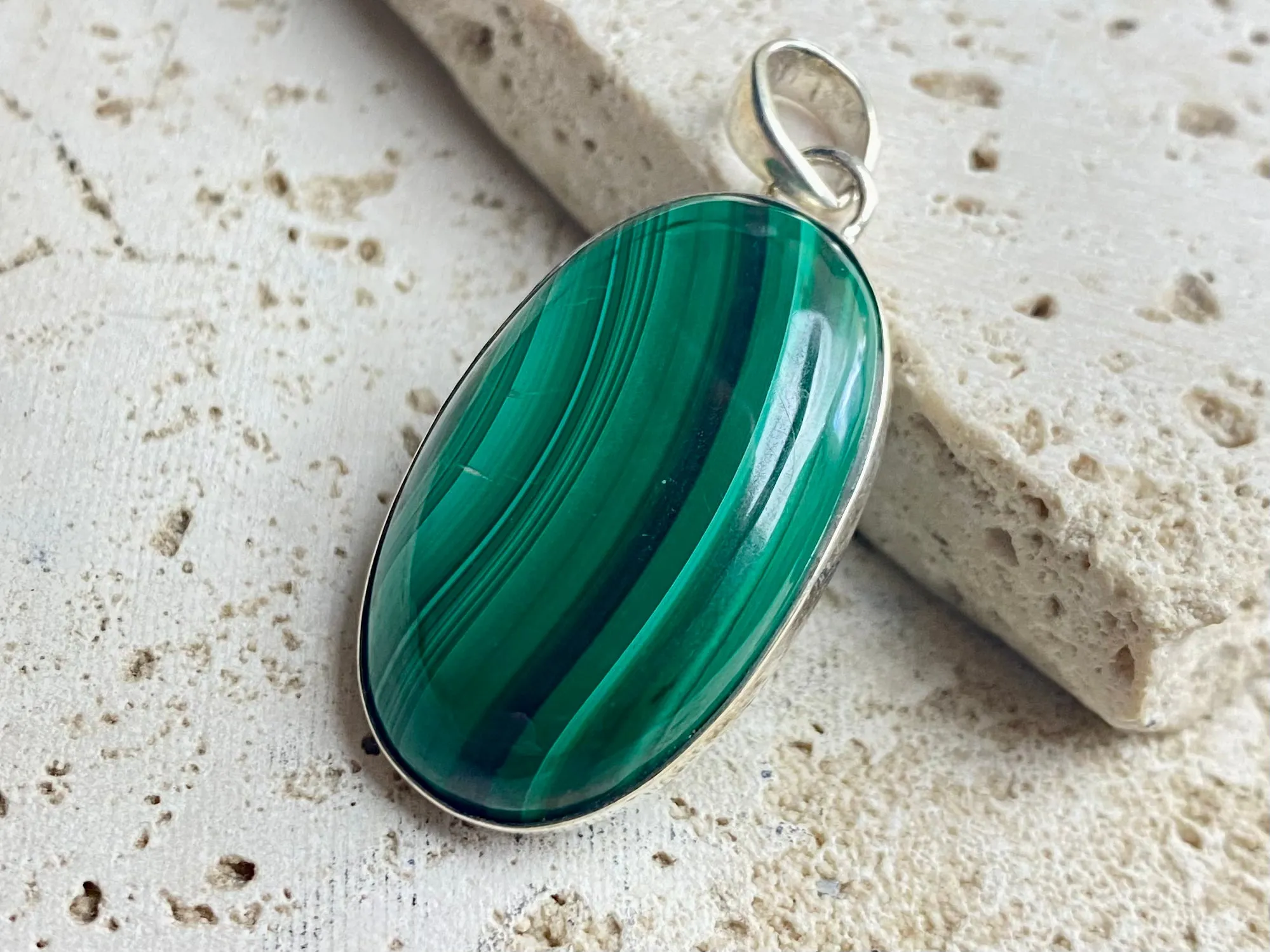 Malachite Pendants