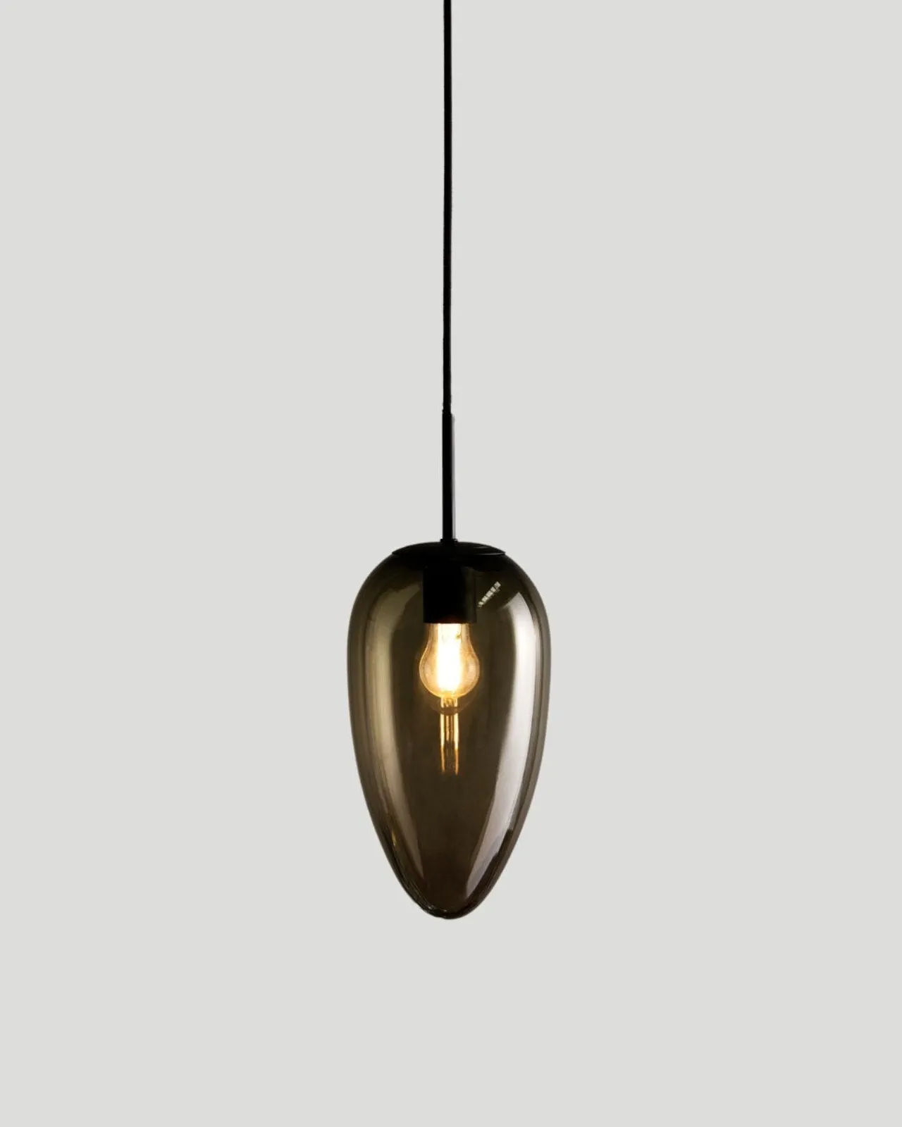 Mellow Teardrop Pendant Light | Transparent