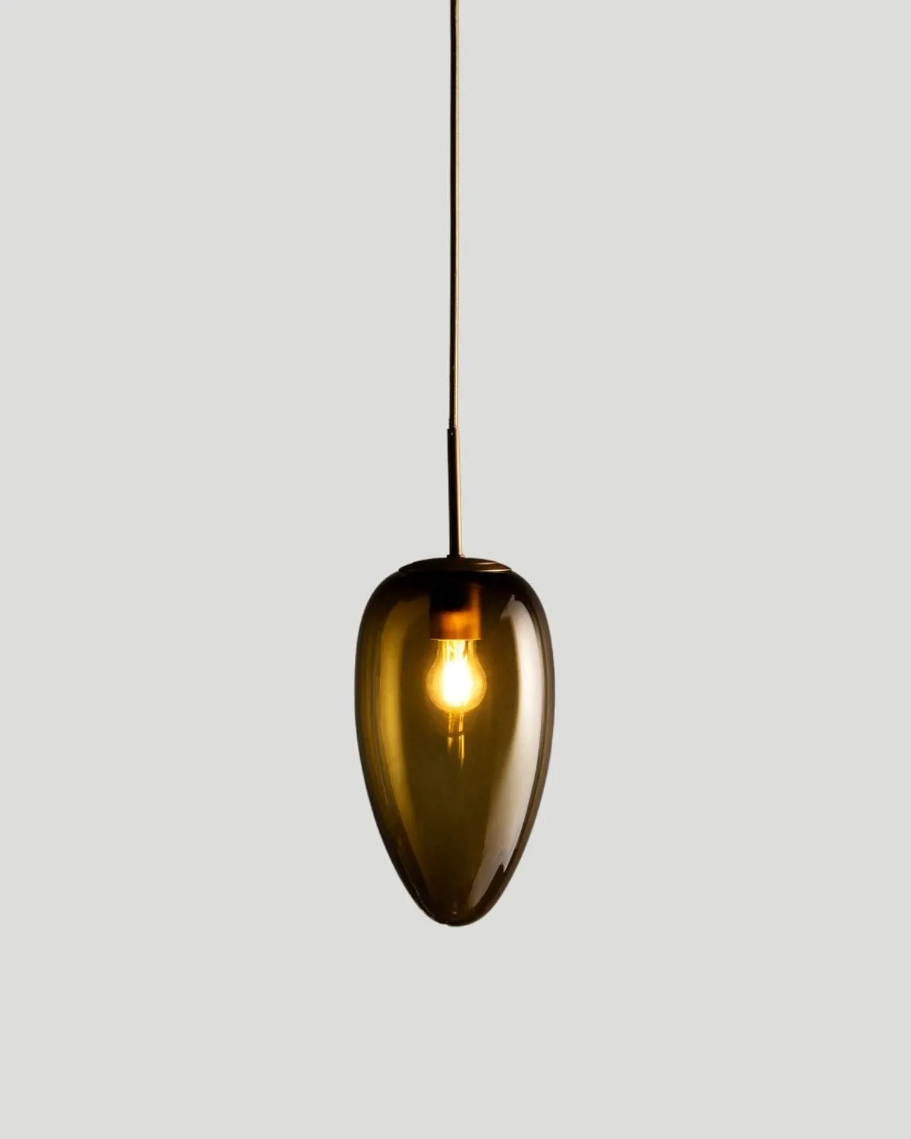 Mellow Teardrop Pendant Light | Transparent