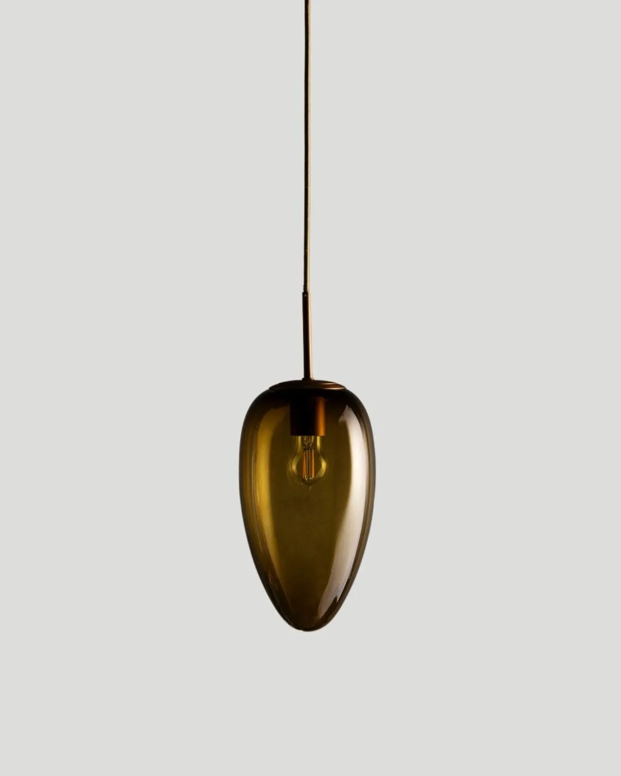 Mellow Teardrop Pendant Light | Transparent