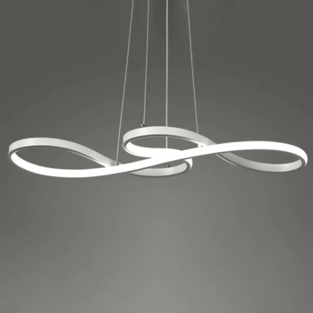 Metal Musical Note LED Pendant Chandelier - Table Suspension Lamp