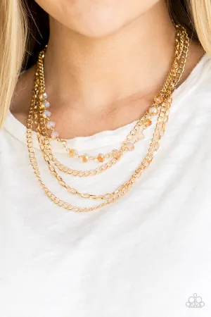 Necklace Extravagant Elegance - Gold N200