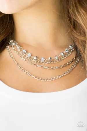 Necklace Extravagant Elegance - Silver