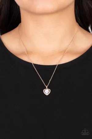 Necklaces Effulgently Engaged - Rose Gold VDay