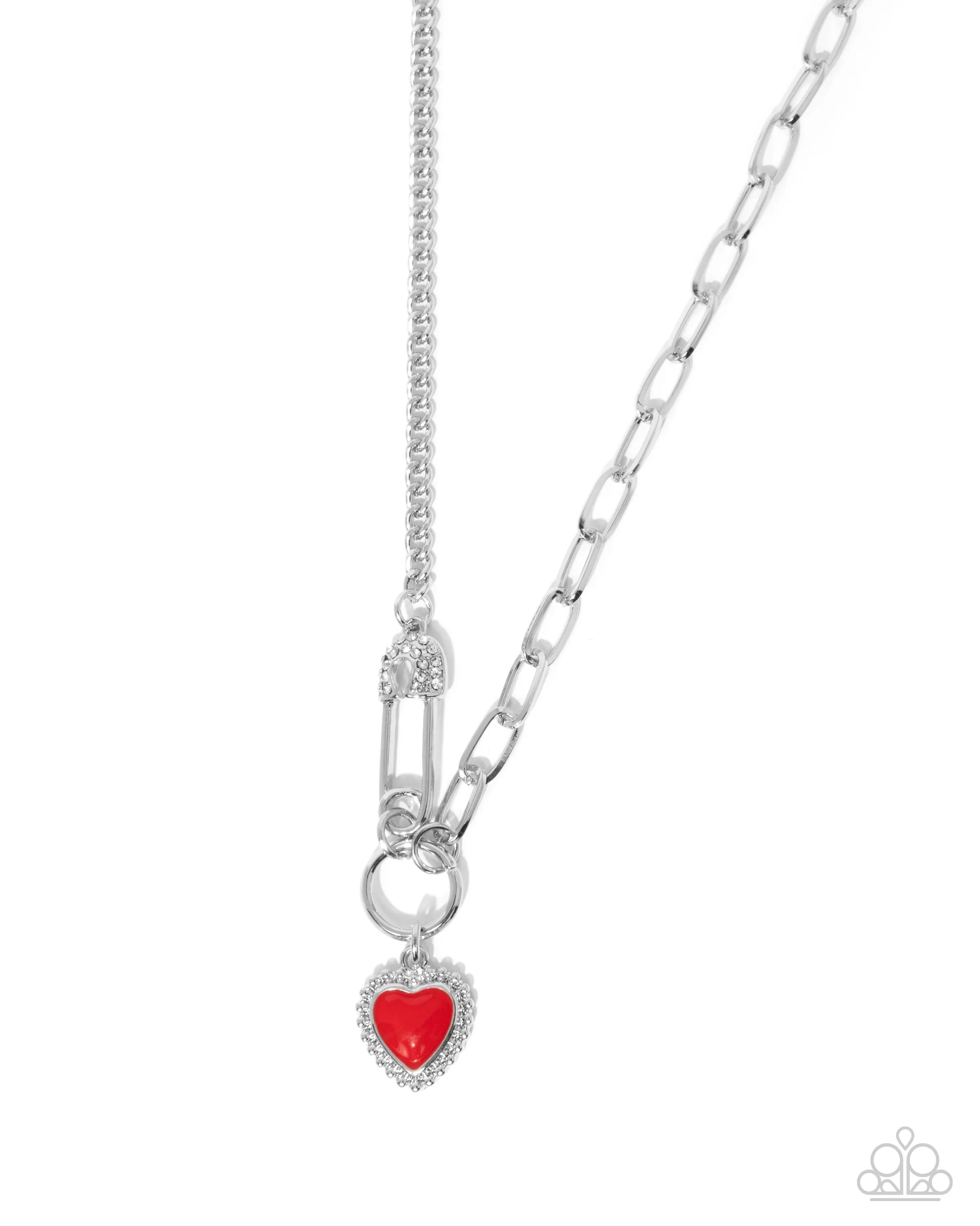 Necklaces Valuable Valor - Red VDAY