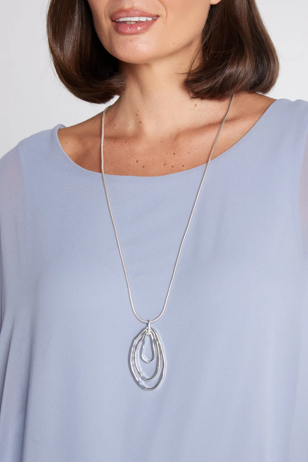 Nessa Necklace - Silver