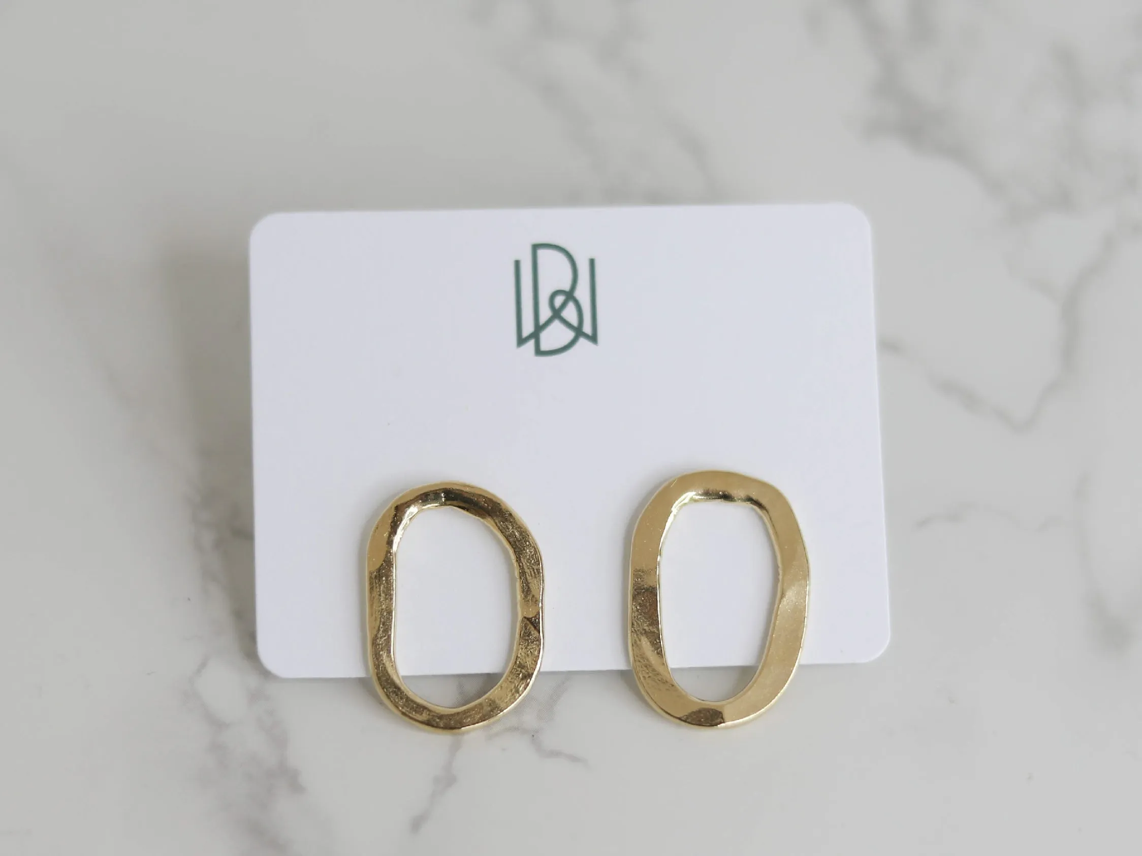 Open Oval Earrings