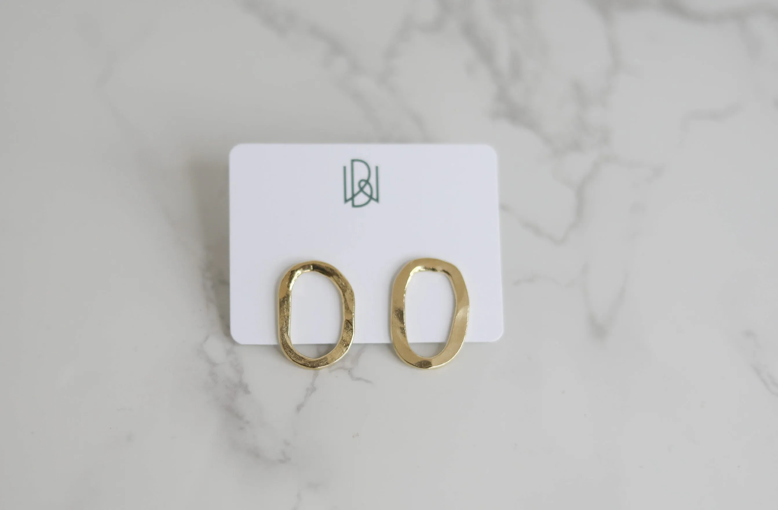 Open Oval Earrings