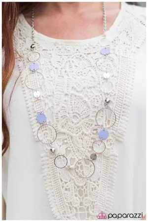 Paparazzi Necklace ~ Lets Hear It For The Girls - Blue