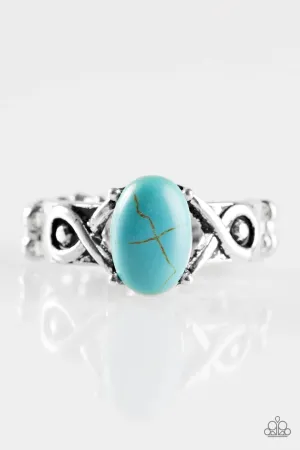 Paparazzi Ring ~ Stone Thrones - Blue